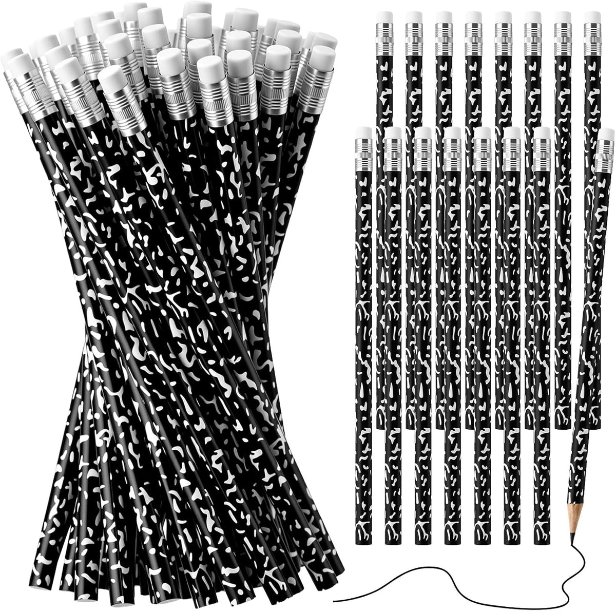 100 PCS Composition Pencils – Classic Style for Every School Day